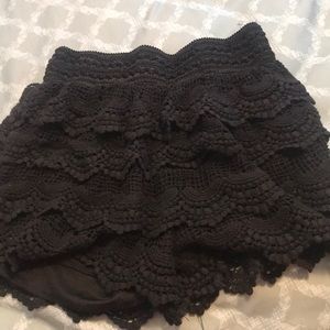 Lace shorts